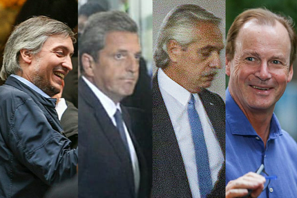 Bordet en la mesa del Frente de Todos