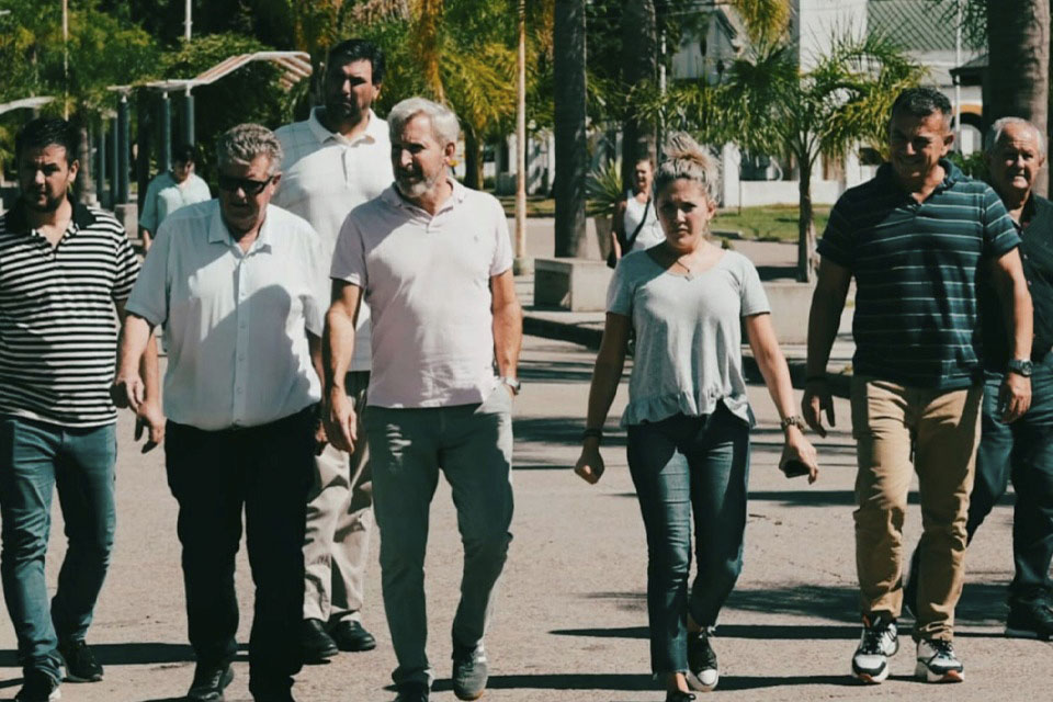 Frigerio en campaña volvió a hablar de inflación