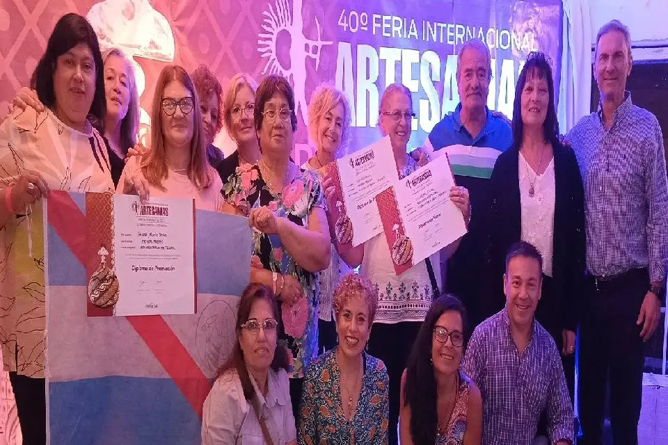 Entre Ríos cosechó premios en la 40 Feria Internacional de Artesanías