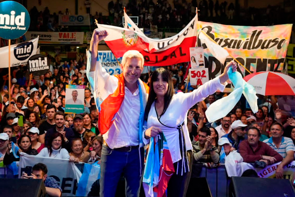 Frigerio cerró su campaña en Concordia