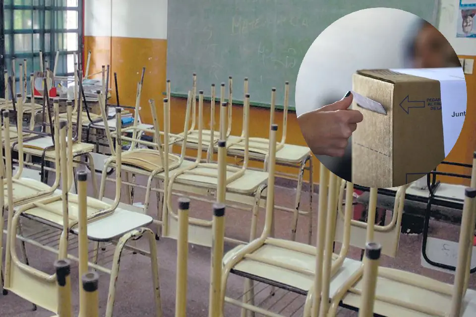 Luego de las PASO no habrá clases en las escuelas donde se vote