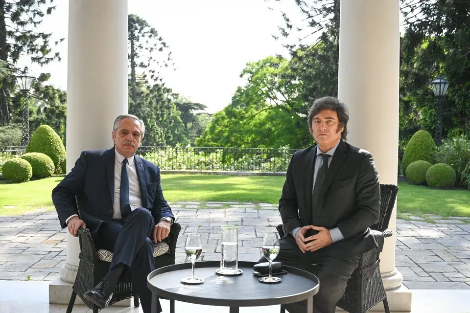 ¿De qué hablaron Alberto Fernández y Milei?