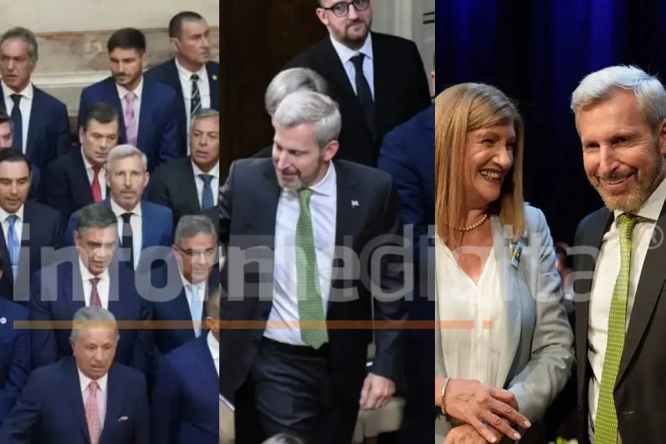 Frigerio con Milei, Pullaro y Romero en un solo día