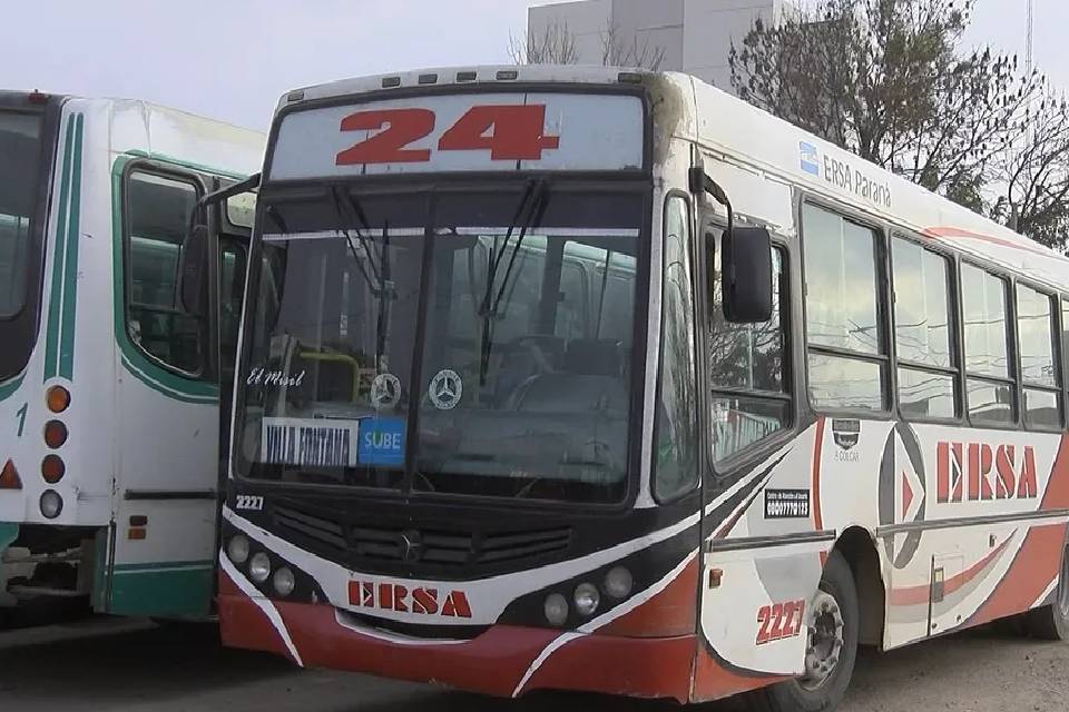 Otro paro de colectivos para el interior