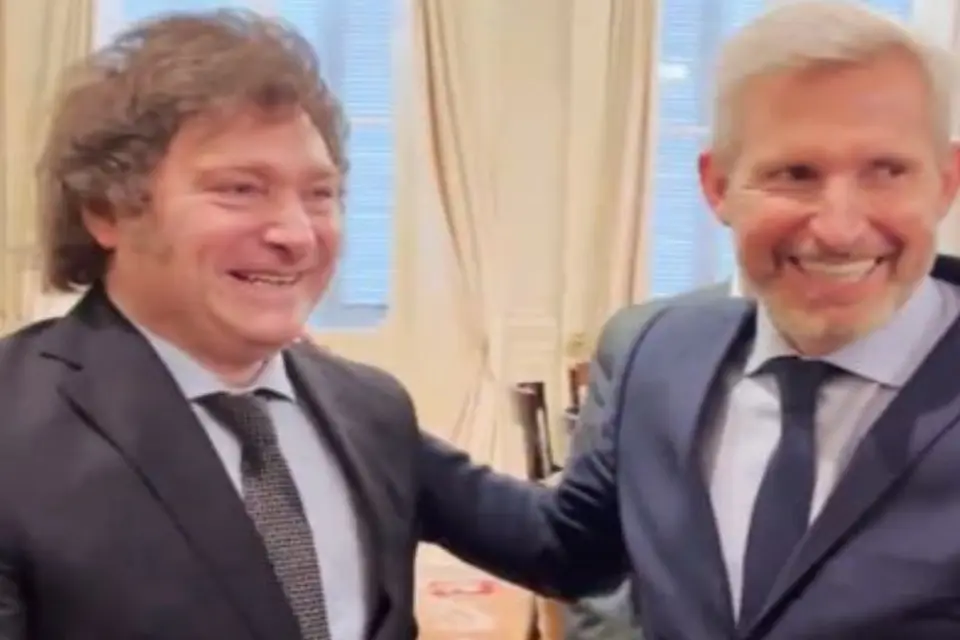 Nuevo respaldo de Frigerio a Milei