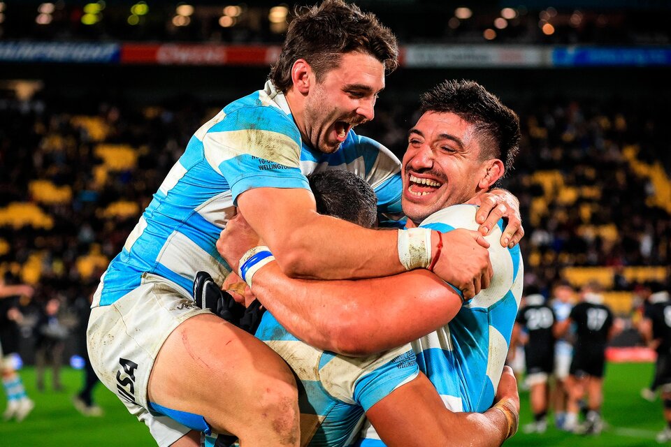 (Mención a rugbier entrerriano) Los Pumas metieron un batacazo inolvidable ante los All Blacks