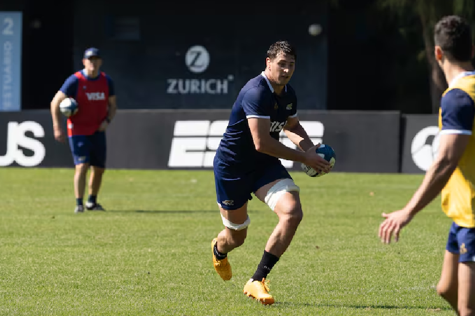(Mención a rugbier entrerriano) Los Pumas continúan con su preparación para recibir a los Wallabies en el Rugby Championship