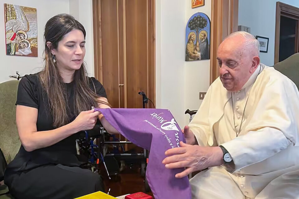 (Mención a diputado entrerriano) El Papa apoyó el reclamo de memoria, verdad y justicia