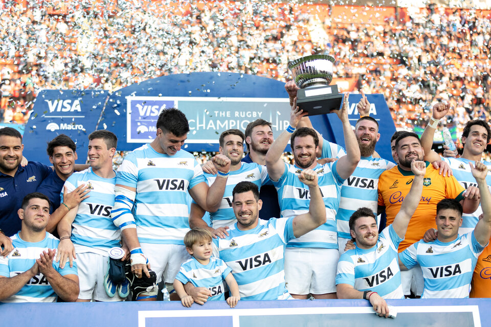 (Mención a rugbier entrerriano) Históricos: Los Pumas golearon 67 a 27 a Australia en Santa Fe