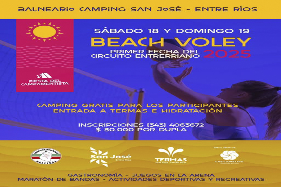 Beach Voley de Campamentista