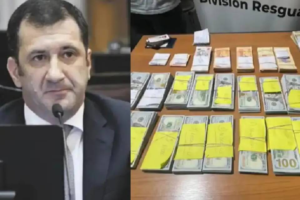 (Es entrerriano) Demoraron al senador Edgardo Kueider en Paraguay: llevaba más de 200 mil dólares