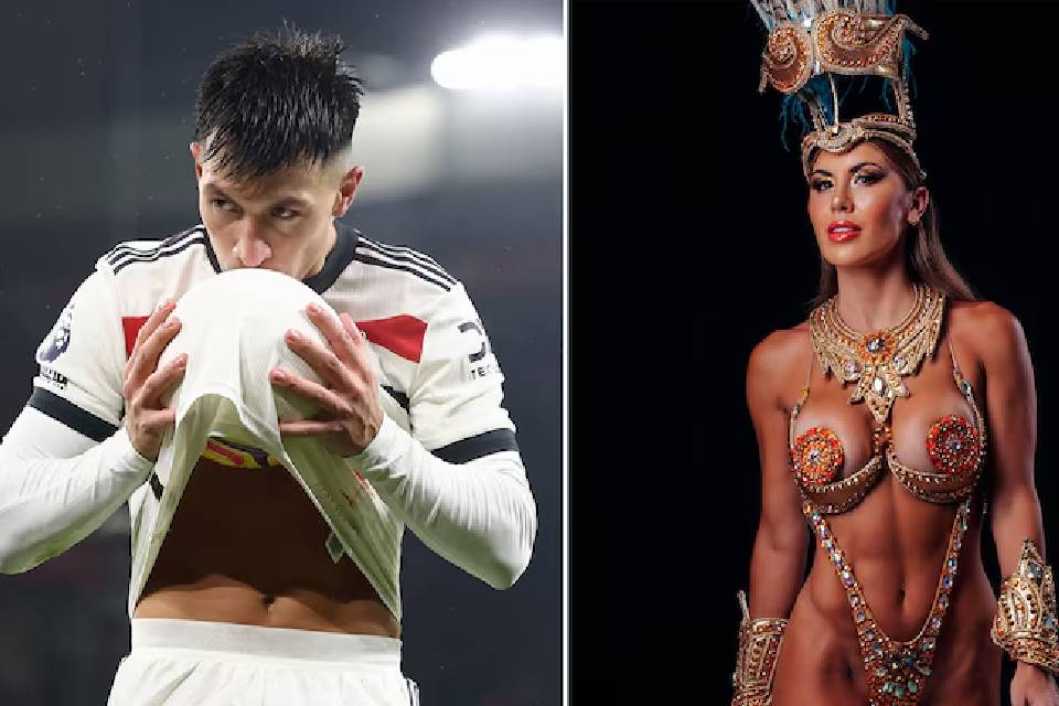 (Futbolista entrerriano) Lisandro Martínez y Muri López: del flechazo y el ritual de los carnavales al festejo que emocionó al mundo