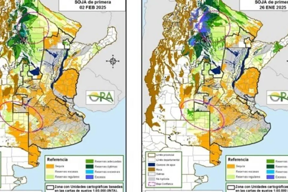 (Mención a Entre Ríos) No hay cultivo que aguante: se vienen las lluvias y después… nuevamente el calor infernal