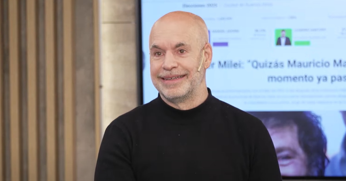 Horacio Rodríguez Larreta señala la mala elección del PRO y llama a asumir responsabilidad y trabajar arduamente