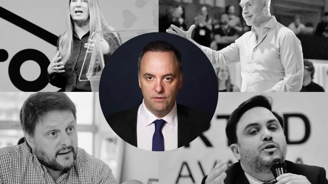 Manuel Adoni lidera en las encuestas para las elecciones en CABA