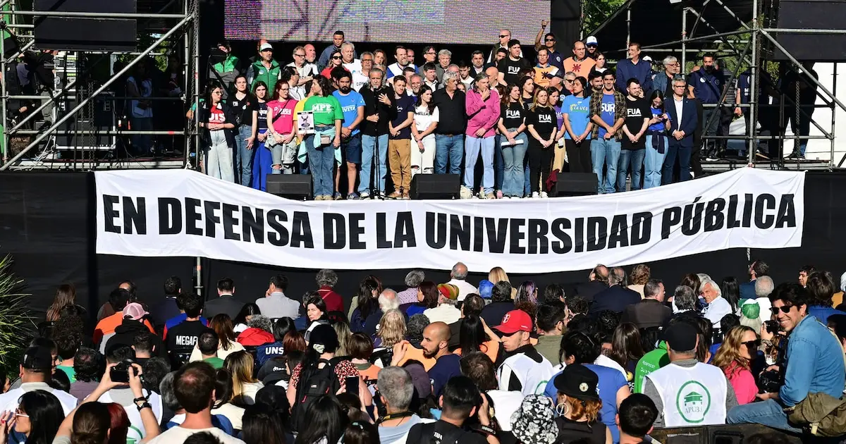 Marcha federal universitaria: detalles de la convocatoria y la movilización por financiamiento del sistema académico y científico