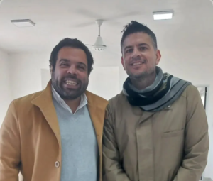 Arévalo se mostró con Troncoso tras no poder participar de las elecciones internas del PJ