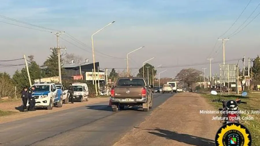 Joven sufre fractura severa en accidente registrado en la Ruta 130 de Colón