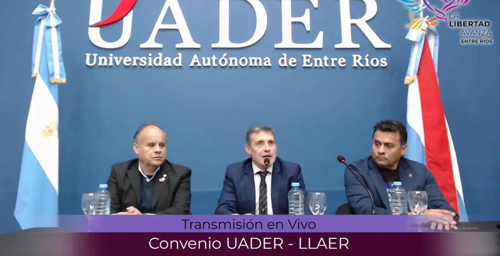 Se multiplican las críticas al acuerdo entre la UADER y el partido de Milei