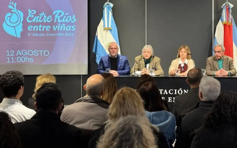 Entre Ríos presenta la 5ª edición de “Entre Viñas” en Concordia