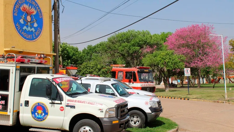 Incendio en vivienda de Villaguay ocasionó daños materiales y pérdida de dos animales