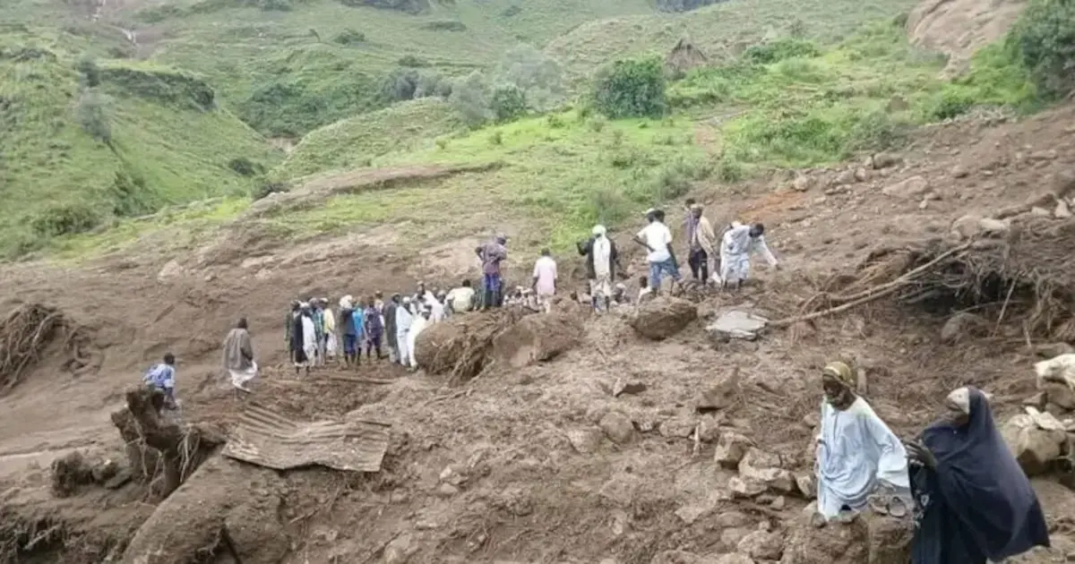 Deslizamiento de tierra en Sudán arrasa con una aldea y provoca más de mil víctimas mortales