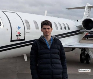 Francisco Errecart, el CEO de 21 años que volará a la playa por US$100 y conectará Entre Ríos