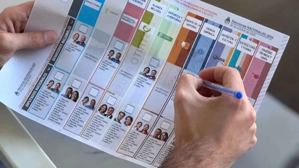 Elecciones 2025 con Boleta Única de Papel: tres cosas que no puedo hacer al momento de la votación