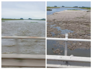 Contundente imagen muestra dos extremos del clima en muy poco tiempo