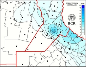 Fuerte aporte en el norte, alivio limitado en la región núcleo